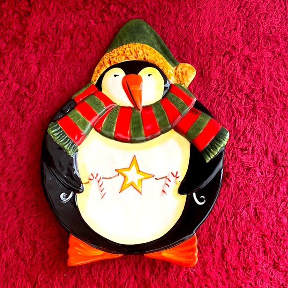 “Christmas Penguin Set of Plate & Mug” - Picture 5 of 11